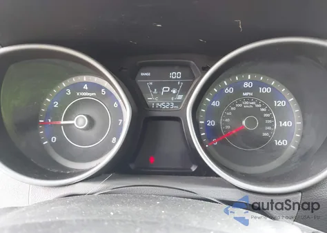 2014 Hyundai Elantra Limited z USA, uszkodzony, nr VIN KMHDH4AE9EU172485